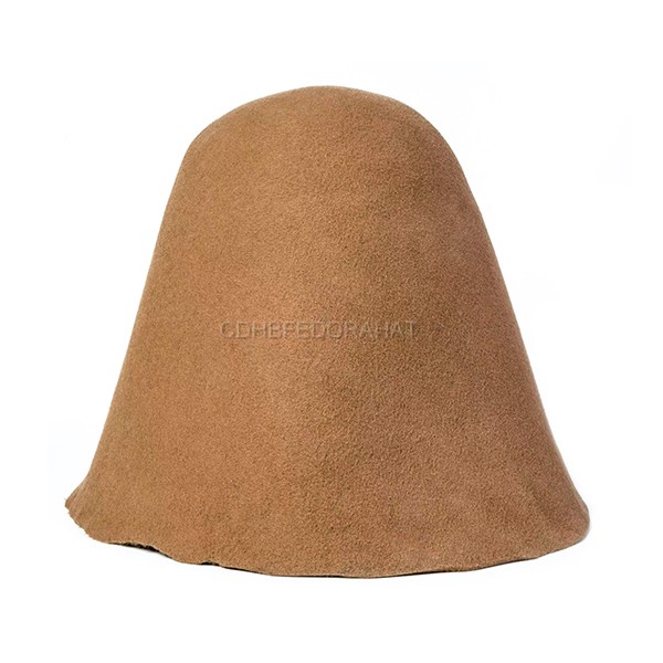 Multi Colors Adult Unfinished Bucket Cone Hat Wool Felt Hat Body