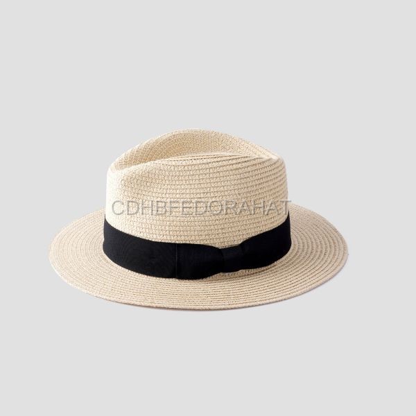 Summer Travel Portable Roll Up Beach Sun Straw Fedora Hat