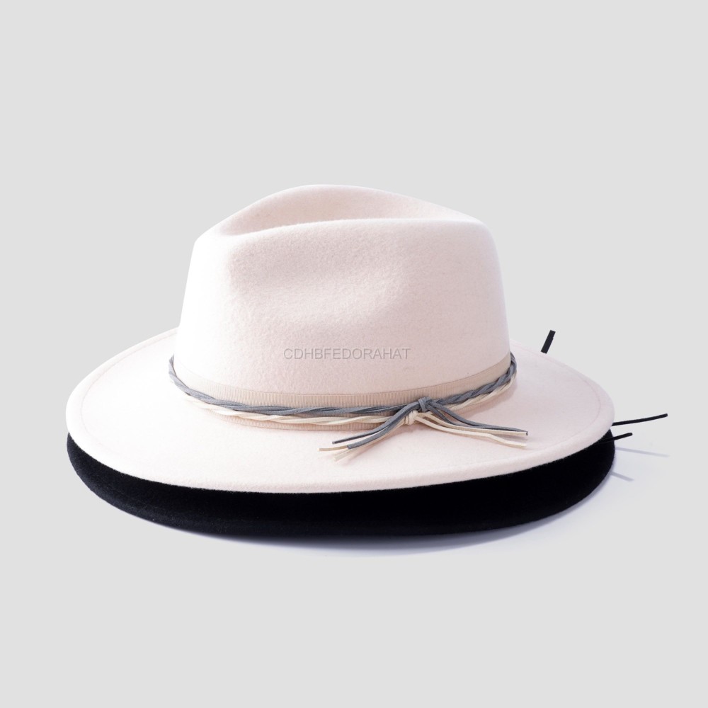 Church Equestrian Knight Wide Brim Gentleman Fedora Hat