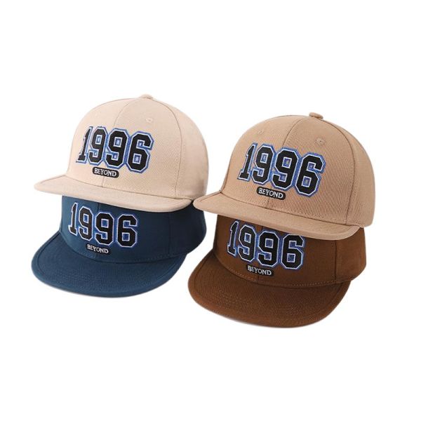 Multi Colors Breathable Comfortable Flat Bill 6 Panel Patch Embroidery Kid Snapback Hat