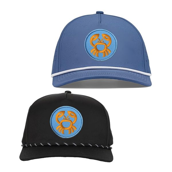 Quick-Dry Curved Laser Hole Custom Logo 5 Panel Truck Hats 