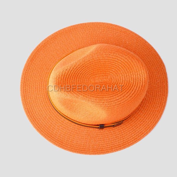 UPF50+ Adjustable Fit Sun Straw Fedora Beach Hat Unisex.jpg